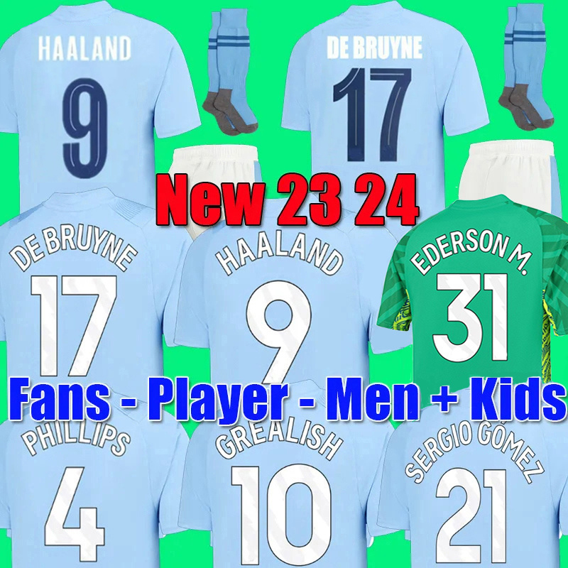 HAALAND Soccer Jerseys MANS CITIES Kits GREALISH BERNARDO MAHREZ Erling 23 24 Jersey DE BRUYNE FODEN RODRIGO Kit Kids Football Shirt MANCHESTERS Uniform Sets, 13
HAALAND Soccer Jerseys MANS CITIES Kits GREALISH BERNARDO MAHREZ Erling 23 24 Jersey DE BRUYNE FODEN RODRIGO Kit Kids Football Shirt MANCHESTERS Uniform Sets, 13