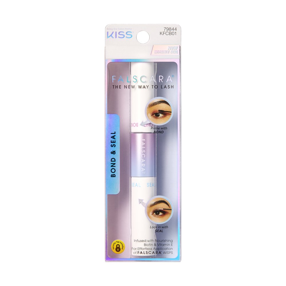 Falscara False Eyelash Wisps Bond Seal, Double-Sided Tube, 29 oz 
Falscara False Eyelash Wisps Bond Seal, Double-Sided Tube, 29 oz
