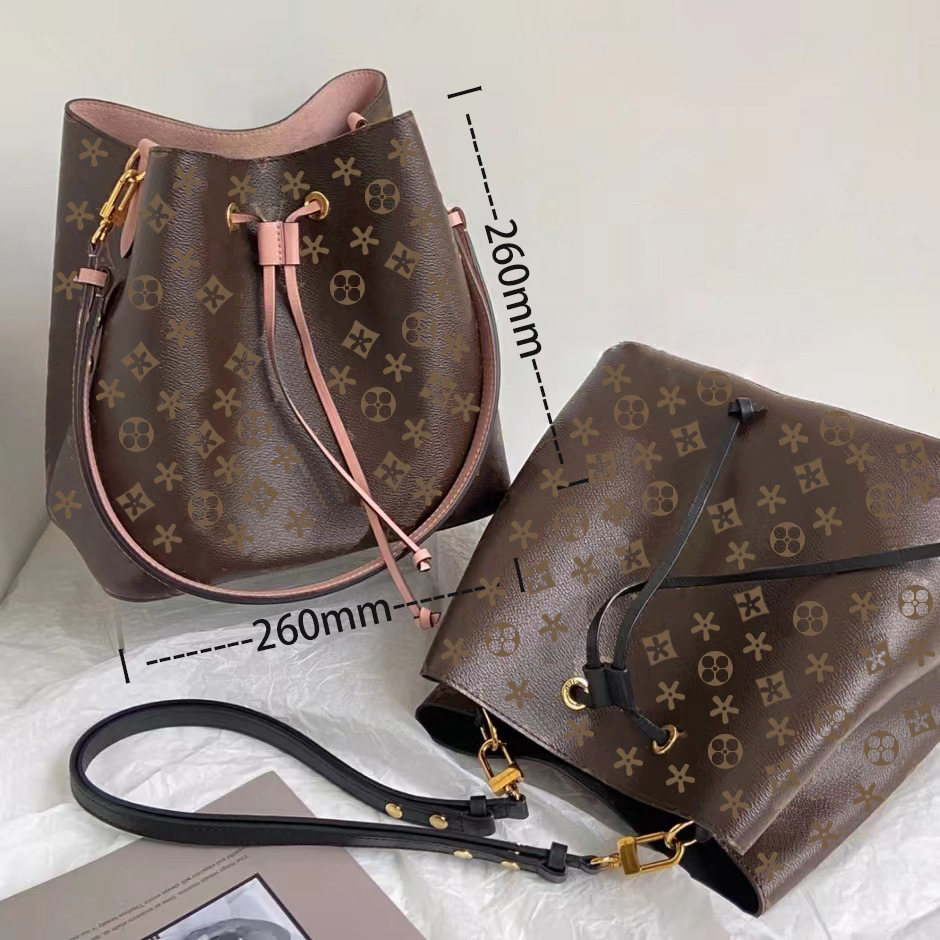 Luxury NEONOE Bucket Bag Designer Shoulder Bags CrossBody Handbags Print Tote Drawstring Backpack M44020 Adjustable Shoulder Strap Large Capacity Shopping No Box, Pink-with dustbag
Luxury NEONOE Bucket Bag Designer Shoulder Bags CrossBody Handbags Print Tote Drawstring Backpack M44020 Adjustable Shoulder Strap Large Capacity Shopping No Box, Pink-with dustbag
