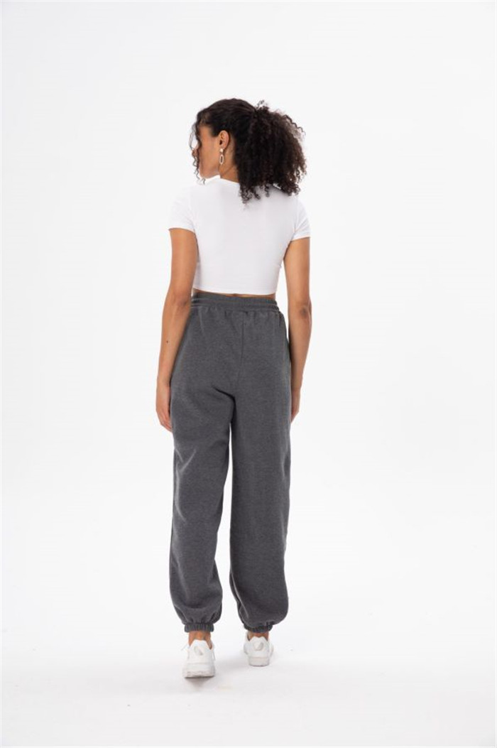Women's Sweatpants Baggy Gray Sports Pants Joggers Wide Leg Oversized Streetwear High Waisted Trousers Women Drop Fast Ship