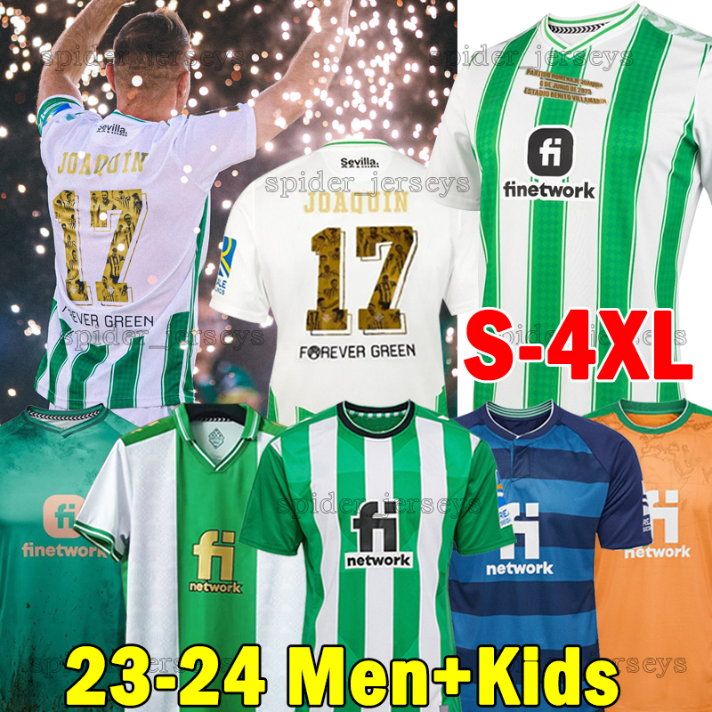 XXXL 4XL 2023 2024 ReAl BeTis Soccer Jerseys Copa del Rey champion CANALES 22 23 FEKIR LOREN JOAQUIN B. IGLESIAS JUANMI GUARDADO Goalkeeper Kids kits football shirts, Beidisi 23-24 home kits+socks
XXXL 4XL 2023 2024 ReAl BeTis Soccer Jerseys Copa del Rey champion CANALES 22 23 FEKIR LOREN JOAQUIN B. IGLESIAS JUANMI GUARDADO Goalkeeper Kids kits football shirts, Beidisi 23-24 home kits+socks