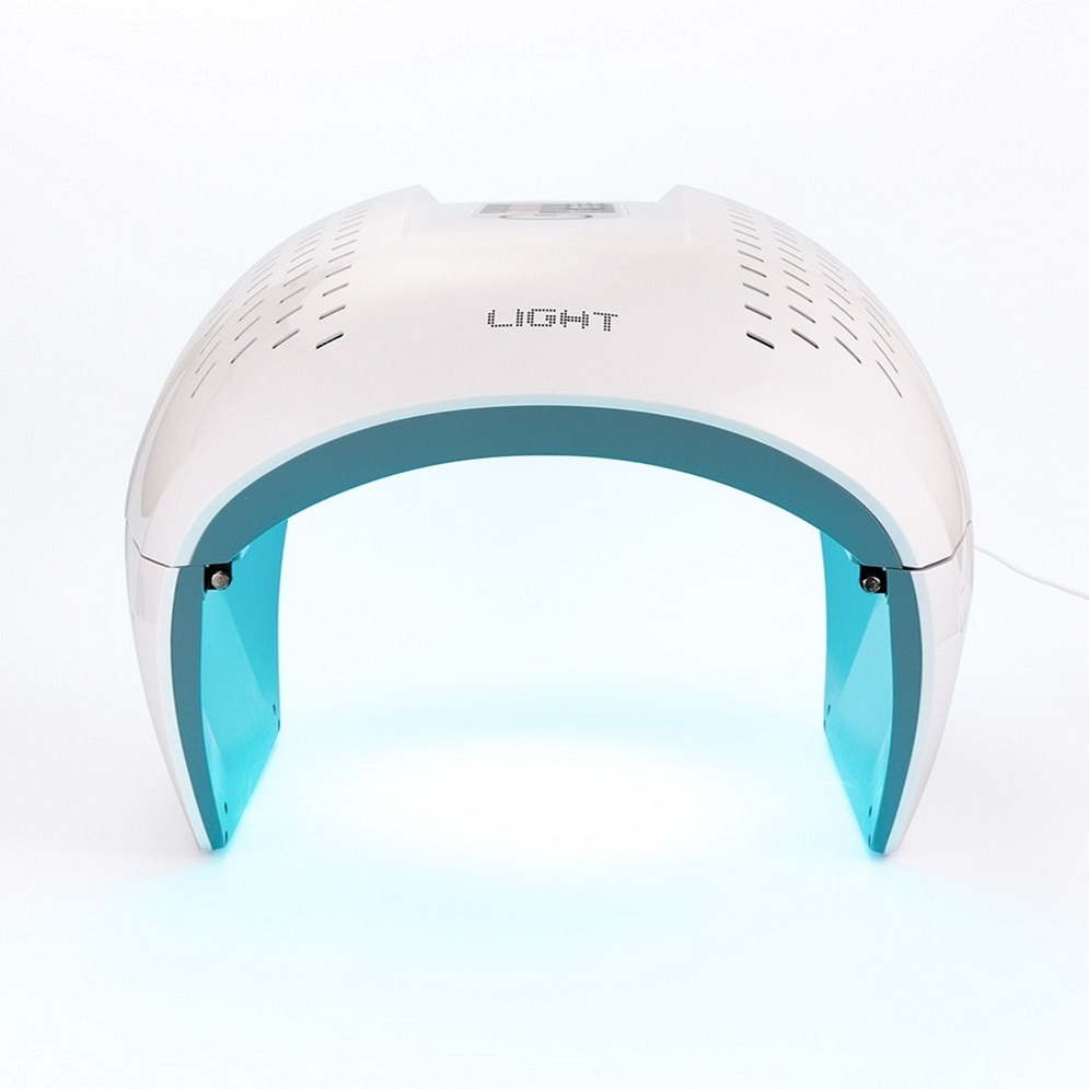 7 Color LED Face Mask for Skin Rejuvenation, Acne Treatment & Wrinkle Reduction, Red & Blue Light Therapy for Face and Neck, Anti-Aging