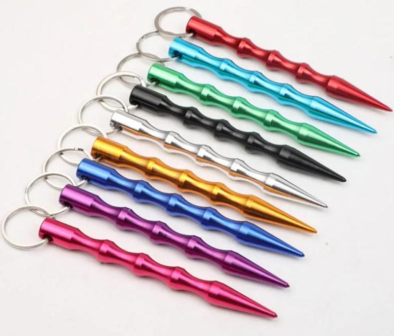 Colors Mini Fashion Accessories Key Rings Aluminum Self Defense Keychain Mental Stick Car Keychains Personal Safty Charm Car keychain Key Chains
Colors Mini Fashion Accessories Key Rings Aluminum Self Defense Keychain Mental Stick Car Keychains Personal Safty Charm Car keychain Key Chains