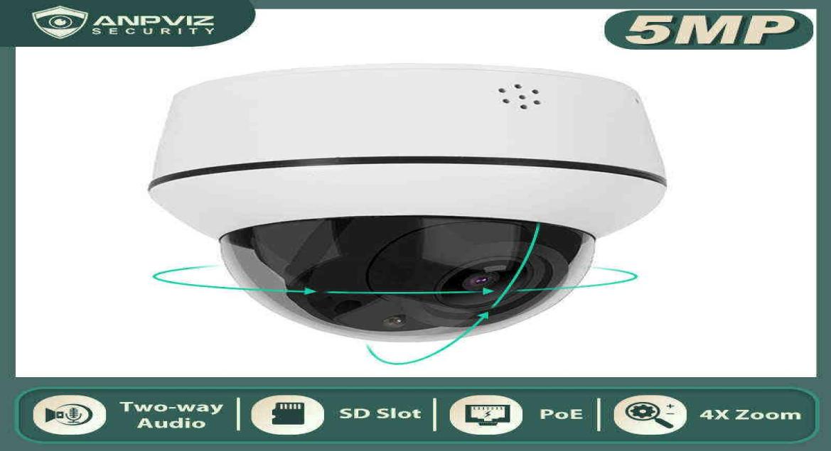 Anpviz POE PTZ IP Dome Camera 5MP Outdoor 4X Optical Zoom Security Cam TwoWay Audio IP66 IR 30m H265 H09013654844
Anpviz POE PTZ IP Dome Camera 5MP Outdoor 4X Optical Zoom Security Cam TwoWay Audio IP66 IR 30m H265 H09013654844