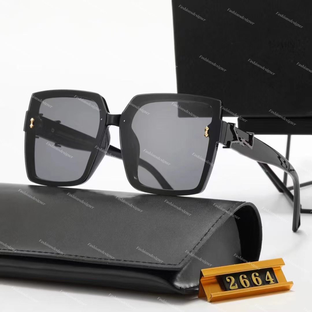 Woman sunglasses designer sunglasses women letter luxury glasses frame lunette polarized senior shades glasses fashion sunglass Casual sun glasses for women