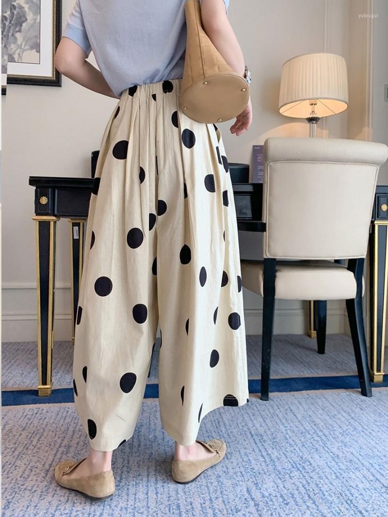 Women's Pants Fairycore Aesthetics Grunge Pantalones De Mujer Y2k Casual Elastic Waist Japanese Wide Leg Polka Dot Oversize Cargo, Black
Women's Pants Fairycore Aesthetics Grunge Pantalones De Mujer Y2k Casual Elastic Waist Japanese Wide Leg Polka Dot Oversize Cargo, Black