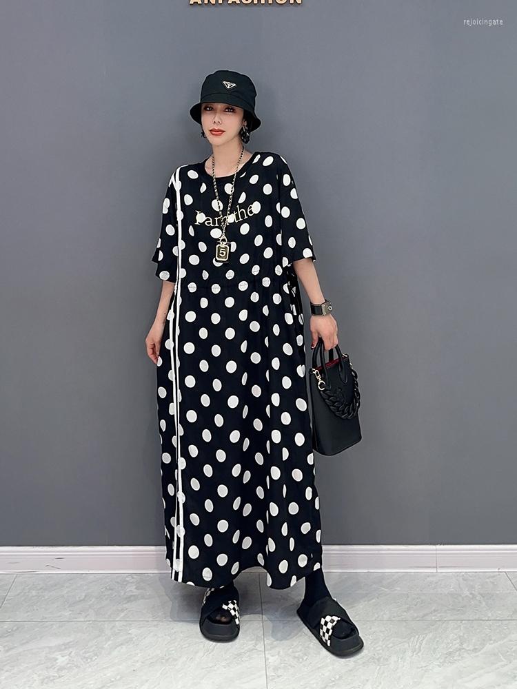 Party Dresses SuperAen 2023 Spring Korean Fashion Polka Dot High Waist Oversize Long Dress For Women, Black
Party Dresses SuperAen 2023 Spring Korean Fashion Polka Dot High Waist Oversize Long Dress For Women, Black