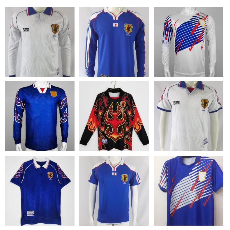 Long Sleeves Japan SOMA AKITA Retro Mens Soccer Jerseys National Team OKANO KAWAGUCHI Home NAKATA KAZU HATTORI Goalkeeper Football Shirts
Long Sleeves Japan SOMA AKITA Retro Mens Soccer Jerseys National Team OKANO KAWAGUCHI Home NAKATA KAZU HATTORI Goalkeeper Football Shirts