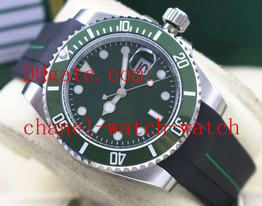 Factory Seller Top Quality 116610 Green Dial And Green Ceramic Bezel Sapphire 40mm Asia 2813 Movement Automatic Mens Wrist Watches Dive Watch, Customize
Factory Seller Top Quality 116610 Green Dial And Green Ceramic Bezel Sapphire 40mm Asia 2813 Movement Automatic Mens Wrist Watches Dive Watch, Customize