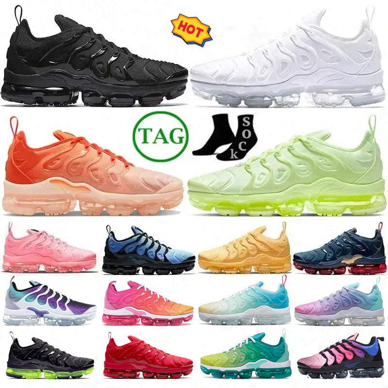 TN Plus Running Shoes Triple Black Cherry Hyper Violet Olive Orange Gradients Gradient Fashion Classic Men Women Sneakers
TN Plus Running Shoes Triple Black Cherry Hyper Violet Olive Orange Gradients Gradient Fashion Classic Men Women Sneakers