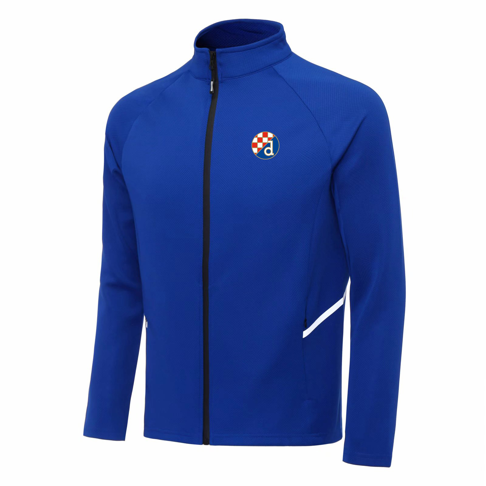 GNK Dinamo Zagreb Men's football fan coat autumn warm coat outdoor jogging sports soccer shirt leisure sports T-shirt