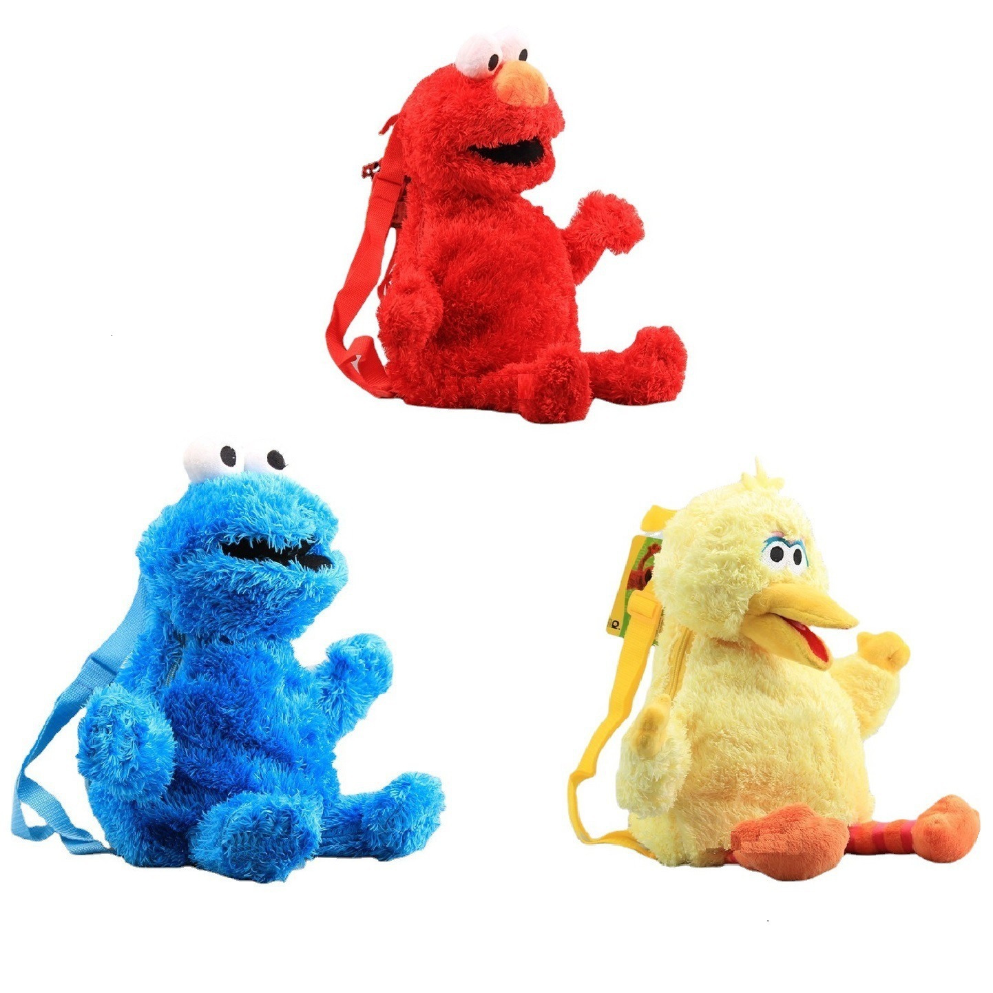 Plush Backpacks 45cm Sesame Street Plush Backpack Plush Doll Red Elmo Blue Cookie Guy Yellow Big Bird Plush Bag Children's School Bag 230413, Emo red schoolbag
Plush Backpacks 45cm Sesame Street Plush Backpack Plush Doll Red Elmo Blue Cookie Guy Yellow Big Bird Plush Bag Children's School Bag 230413, Emo red schoolbag
