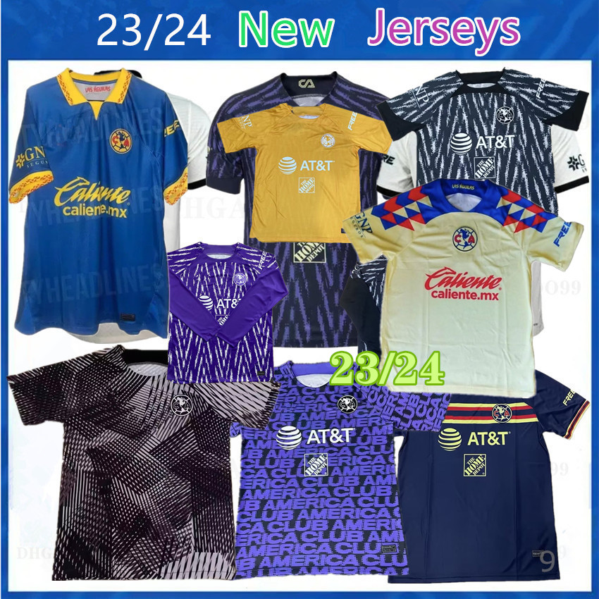 2023 24 Club America Soccer Jerseys R.MARTINEZ HENRY Football Shirt 23 24 Home G.OCHOA F.VINAS AQUINO J.DOS SANTOS D.VALDES M.LAYUN camesita men kids uniform, 2324 away
2023 24 Club America Soccer Jerseys R.MARTINEZ HENRY Football Shirt 23 24 Home G.OCHOA F.VINAS AQUINO J.DOS SANTOS D.VALDES M.LAYUN camesita men kids uniform, 2324 away
