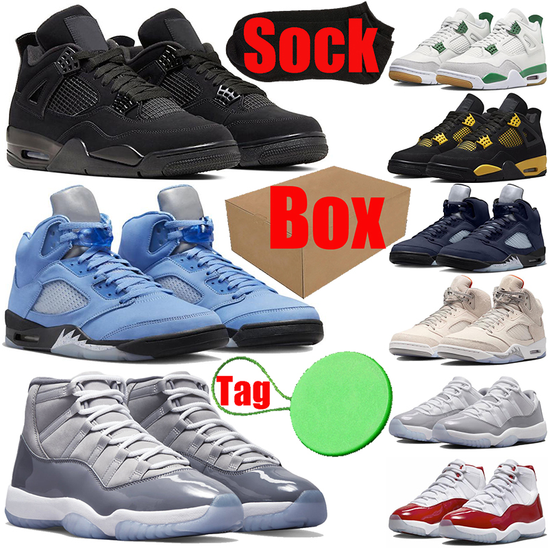 With Box Cherry 4s 5s 11s basketball shoes for mens womens Pine Green 11 4 5 Military Black Cats Canvas Craft Aqua Cement Grey Sail UNC Thunder trainers sneakers shoe, #34 craft 40-47
With Box Cherry 4s 5s 11s basketball shoes for mens womens Pine Green 11 4 5 Military Black Cats Canvas Craft Aqua Cement Grey Sail UNC Thunder trainers sneakers shoe, #34 craft 40-47