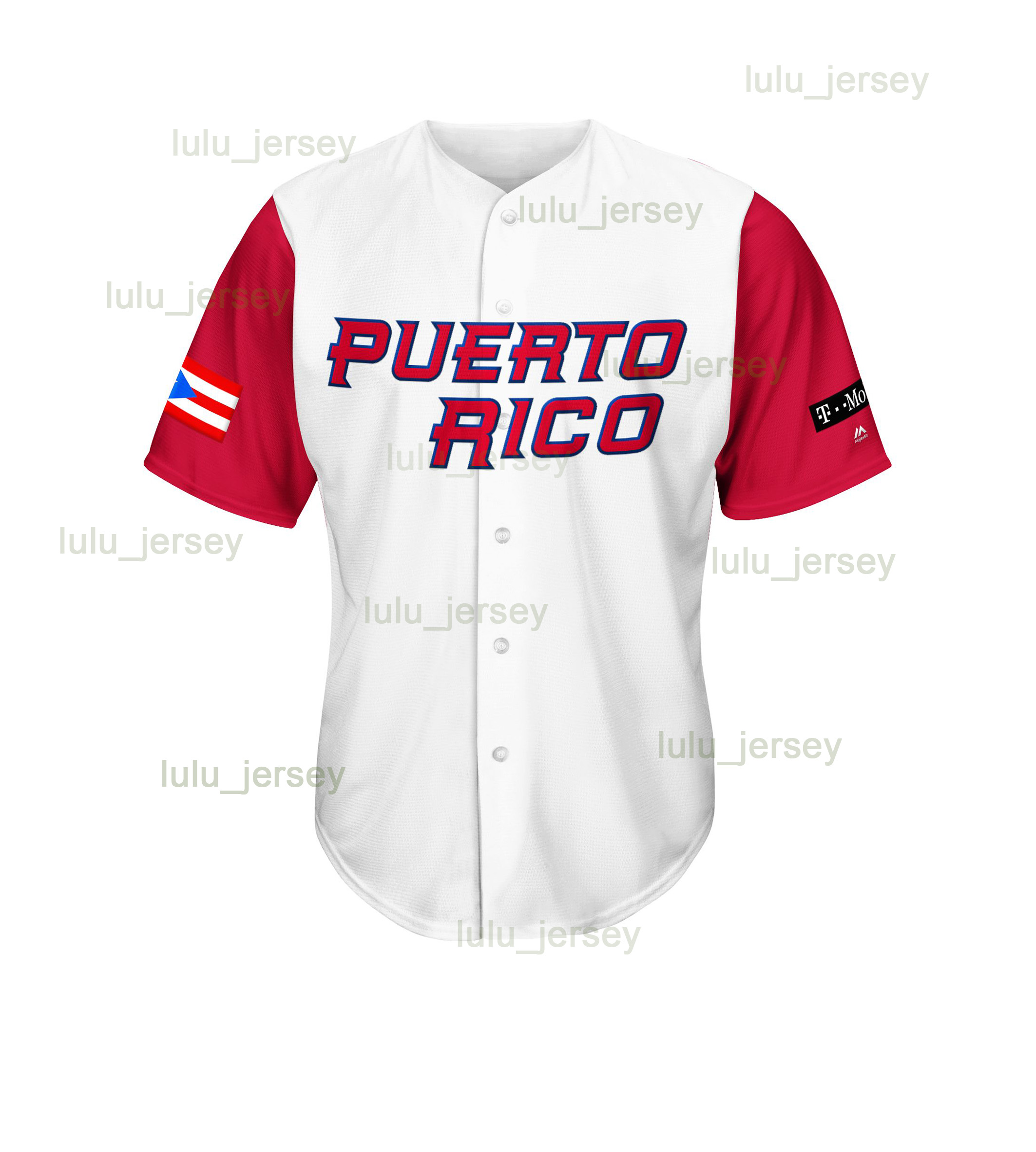 Custom Baseball Jersey 2023 World Puerto Rico Shirts Printed Personalized Name Number Uniforms for Men Women Youth, Color 1
Custom Baseball Jersey 2023 World Puerto Rico Shirts Printed Personalized Name Number Uniforms for Men Women Youth, Color 1