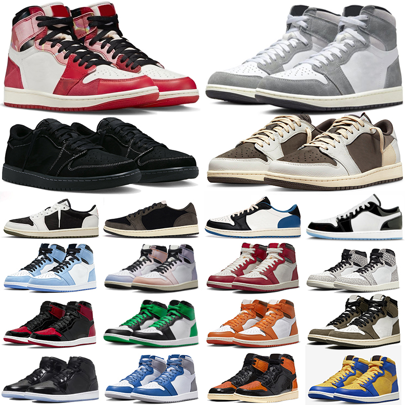jumpman 1 basketball shoes 1s j1 womens mens trainers Skyline Concord Black Phantom Reverse Mocha Bred Patent Sail Washed Heritage men outdoor sports sneakers