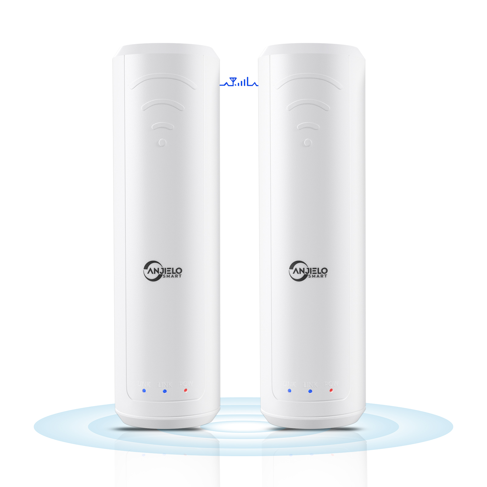 Dual Band 2.4g WiFi Extender for Indoor & Outdoor Use Reliable Signal Boosting Device with Wide Area Reach