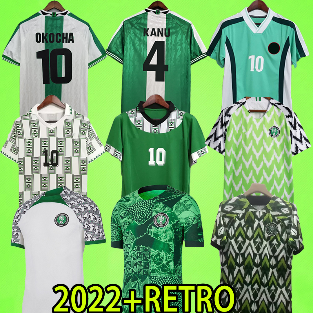 Nigeria 2023 SOCCER JERSEYS 18 19 22 23 24 Nigerian football Shirt Mens 2022 OKOCHA KANU BABAYARO UCHE WEST IHEANACHO Training suit 94 96 98 uniform 1994 1996 1998 RETRO, 2023 new
Nigeria 2023 SOCCER JERSEYS 18 19 22 23 24 Nigerian football Shirt Mens 2022 OKOCHA KANU BABAYARO UCHE WEST IHEANACHO Training suit 94 96 98 uniform 1994 1996 1998 RETRO, 2023 new