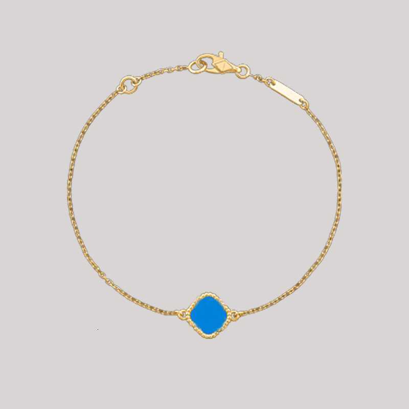 Blue clovers single bracelet 18 style Fashion Classic 4/Four Leaf Clover Charm Bracelets Bangle Chain 18K Gold Agate Shell Mother-of-Pearl for Wedding
Blue clovers single bracelet 18 style Fashion Classic 4/Four Leaf Clover Charm Bracelets Bangle Chain 18K Gold Agate Shell Mother-of-Pearl for Wedding