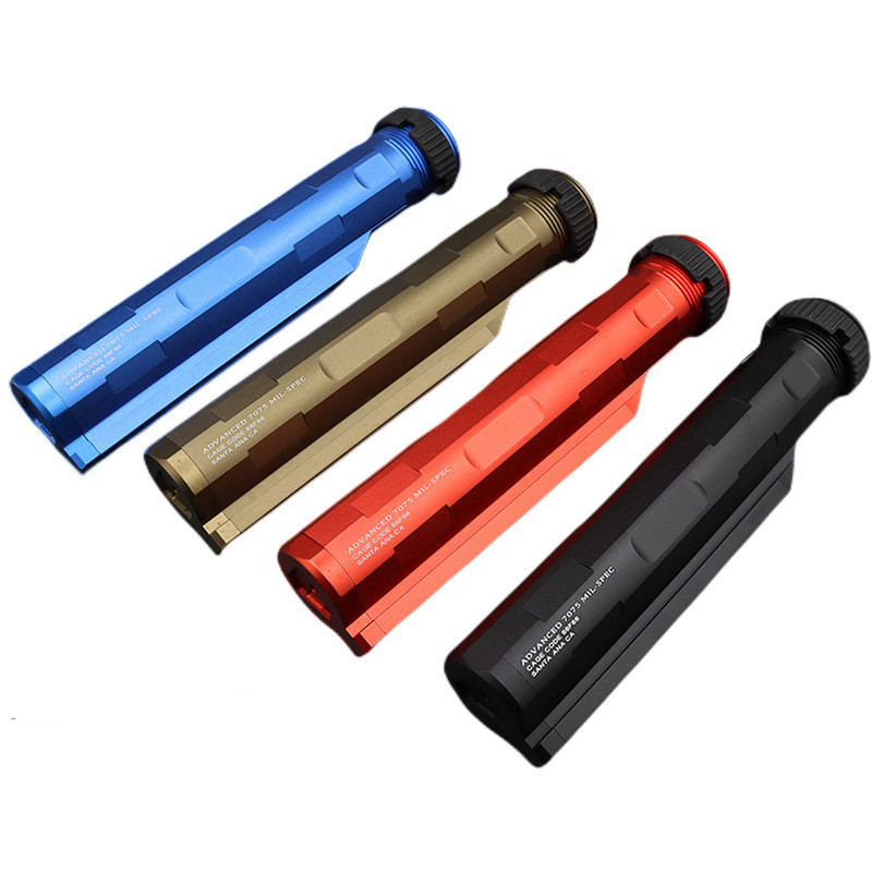 Tactical Accessories Metal SI CNC Diamond-Shaped Buffer Tube Stock Pipe with Lock Part Connector Enhanced Nut 7-Gear Airsoft M4 M16 Rear End Closed AEG Accessories
Tactical Accessories Metal SI CNC Diamond-Shaped Buffer Tube Stock Pipe with Lock Part Connector Enhanced Nut 7-Gear Airsoft M4 M16 Rear End Closed AEG Accessories