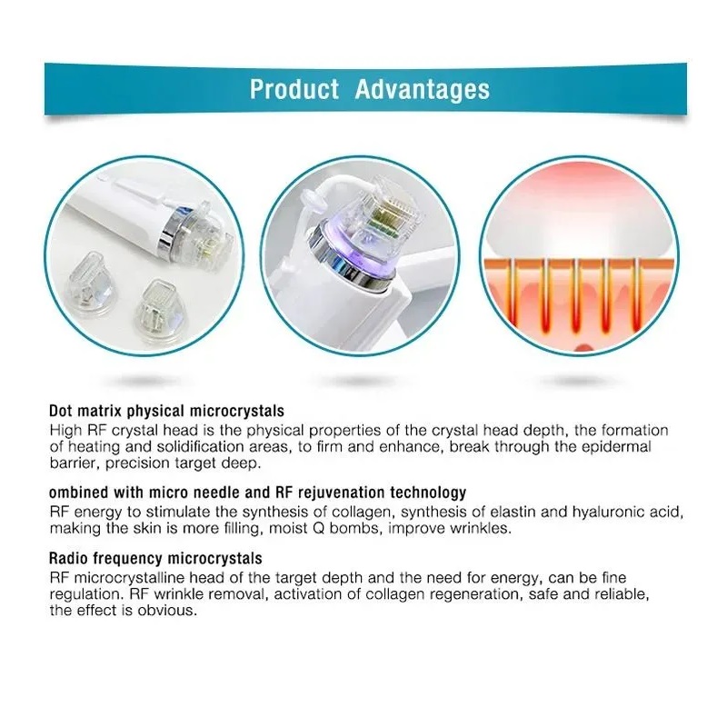 Gold RF Microneedling Cartridges, Disposable Needles for Fractional RF Microneedling Machines, Skin Tightening & Rejuvenation