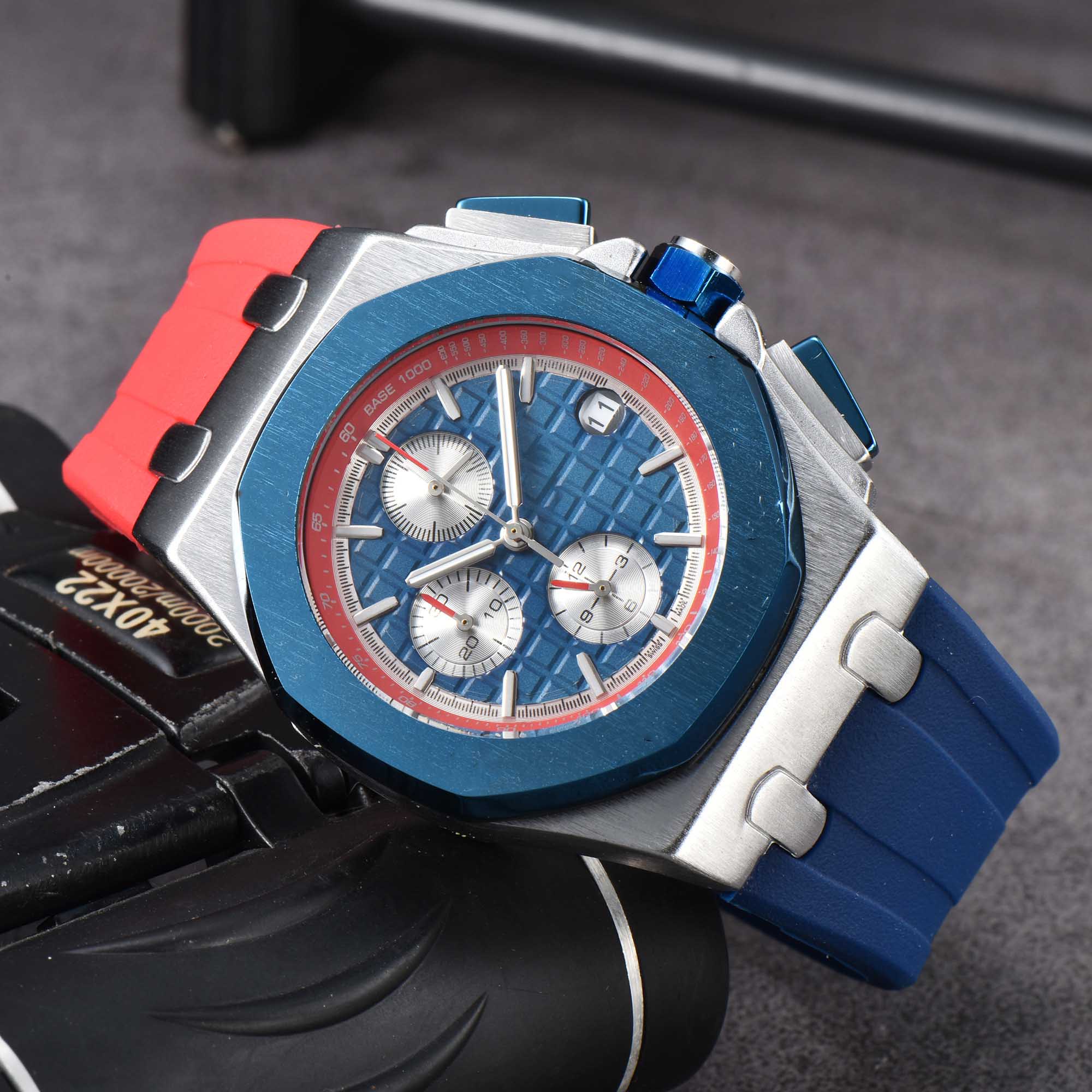 AP men mechanical watch automatic watches stainless steel strap waterproof mens wristwatches with original box
AP men mechanical watch automatic watches stainless steel strap waterproof mens wristwatches with original box