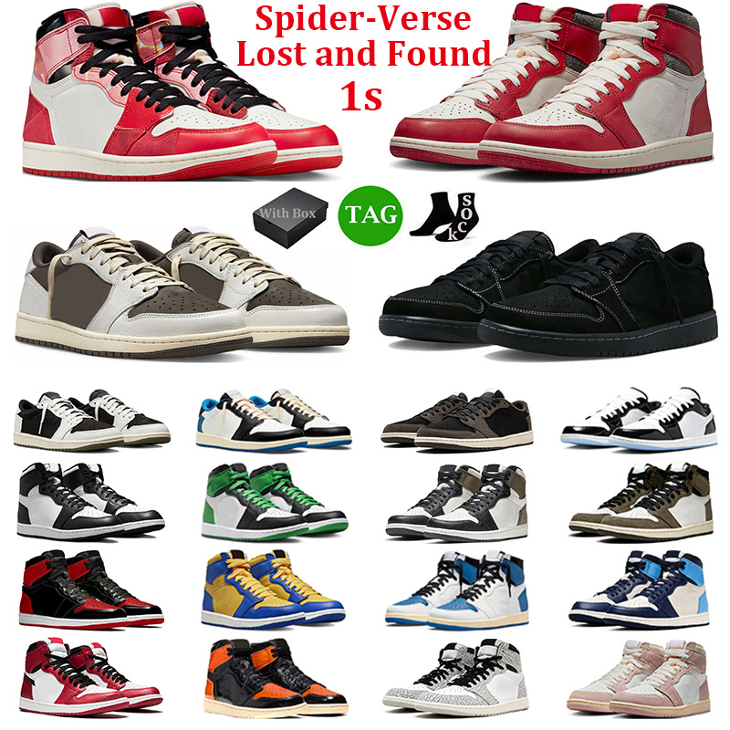 With Box 1 Basketball Shoes Men Women 1s low Olive Black Phantom Reverse Mocha Lost Found Spider Verse Bred Patent Lucky Green Mens Trainers Sport Sneakers, #4
With Box 1 Basketball Shoes Men Women 1s low Olive Black Phantom Reverse Mocha Lost Found Spider Verse Bred Patent Lucky Green Mens Trainers Sport Sneakers, #4