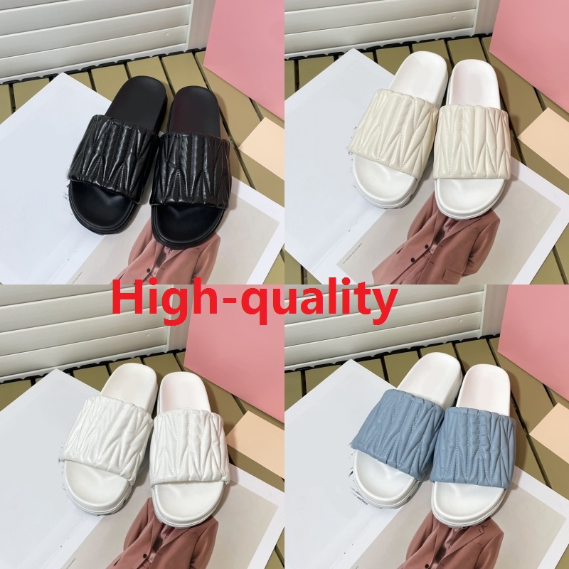 Quality High Sandal woman Slipper Luxury Designer summer slippers fashion ladies Beach Casual shoe lady Comfortable M button letter flat bottom Slipper with logo
Quality High Sandal woman Slipper Luxury Designer summer slippers fashion ladies Beach Casual shoe lady Comfortable M button letter flat bottom Slipper with logo