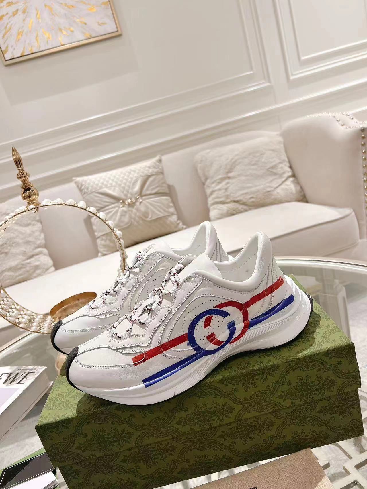 2023 Casual shoes Rhyton Men women Italy Top Beige Trainers Vintage Luxury Comfortable strawberry rat big mouth tiger mesh dress Ladies Designer Sneakers Size 35-46
2023 Casual shoes Rhyton Men women Italy Top Beige Trainers Vintage Luxury Comfortable strawberry rat big mouth tiger mesh dress Ladies Designer Sneakers Size 35-46