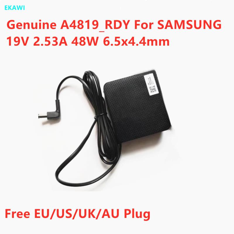 Chargers Genuine A4819_RDY 19V 2.53A 48W BN4401013A AC Adapter For Samsung F27T700QQC F27T702QQC Monitor Power Supply Charger
Chargers Genuine A4819_RDY 19V 2.53A 48W BN4401013A AC Adapter For Samsung F27T700QQC F27T702QQC Monitor Power Supply Charger