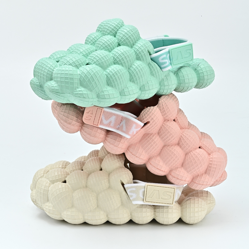 Slipper Toddler Children Cute Bubble Slides Kids Sandals Summer Outdoor Sport Shoes Boys Girls Close Toes Slippers Anti-Slip Slides 230612