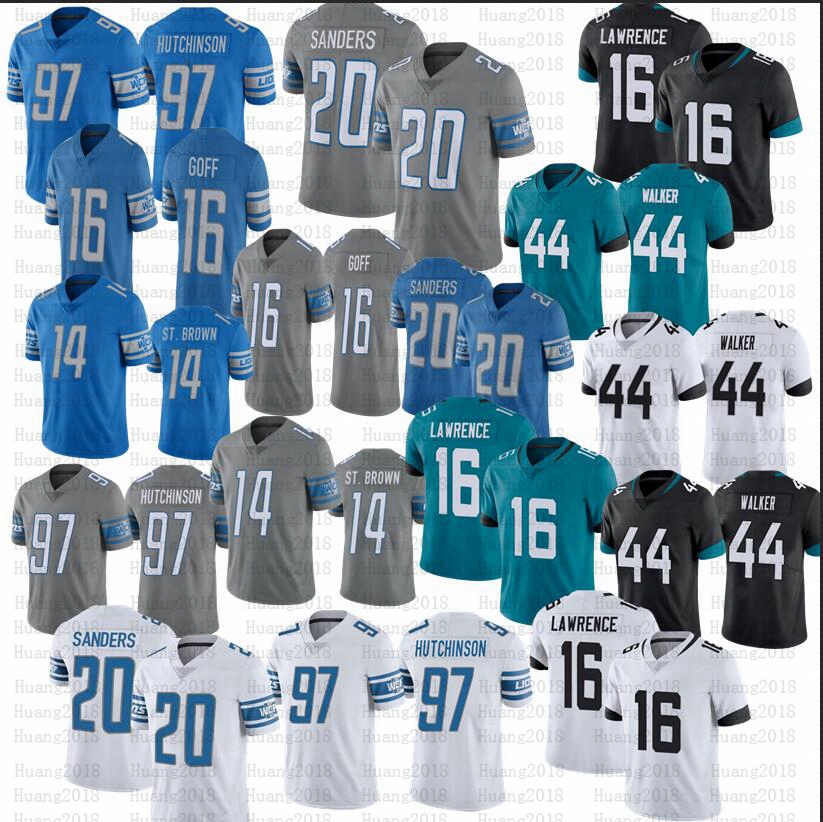 97 Aidan Hutchinson football jersey Amon-Ra St. Brown Trevor Lawrence Travon Walker Barry Sanders Jared Goff jerseys, As
97 Aidan Hutchinson football jersey Amon-Ra St. Brown Trevor Lawrence Travon Walker Barry Sanders Jared Goff jerseys, As