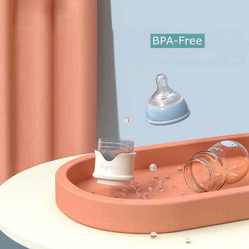 Baby Bottles# 5-second baby PPSU glass bottle material wide hole quick flushing anti colic newborn milk training and feeding accessories water G220612