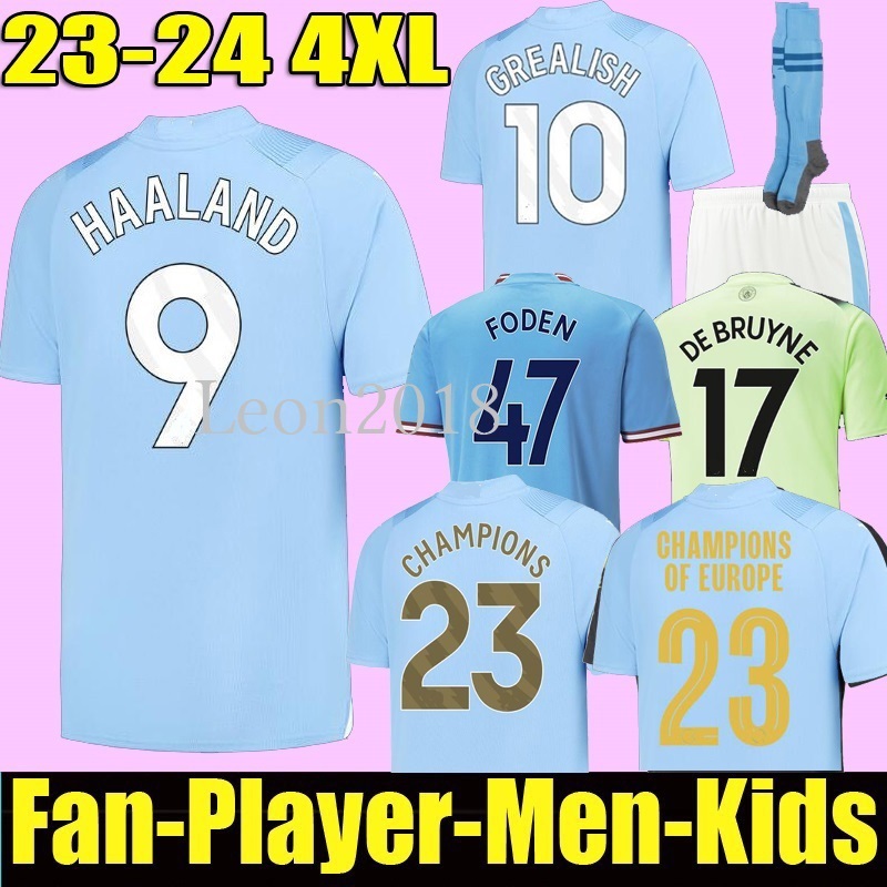 HAALAND soccer jersey 22 23 24 DE BRUYNE MANS CITIES GREALISH MAHREZ FODEN 2023 Special football shirt men kids kit sets ALVAREZ uniforms, Home kids
HAALAND soccer jersey 22 23 24 DE BRUYNE MANS CITIES GREALISH MAHREZ FODEN 2023 Special football shirt men kids kit sets ALVAREZ uniforms, Home kids