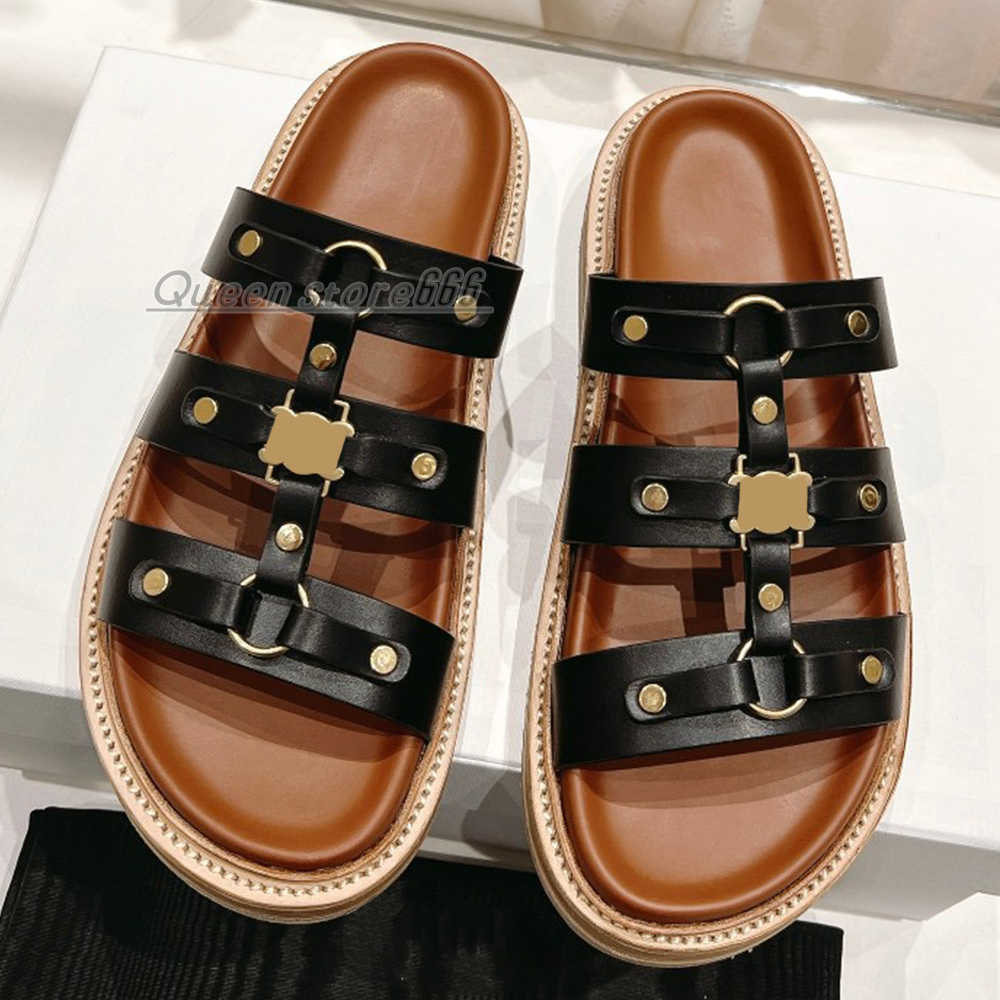 CALFSKIN FLAT MULES Triumphal sandals slippers COMFORTABLE INSOLE Popular designer Sandals with Classic fashionable summer vintage beach sandal slipper
CALFSKIN FLAT MULES Triumphal sandals slippers COMFORTABLE INSOLE Popular designer Sandals with Classic fashionable summer vintage beach sandal slipper