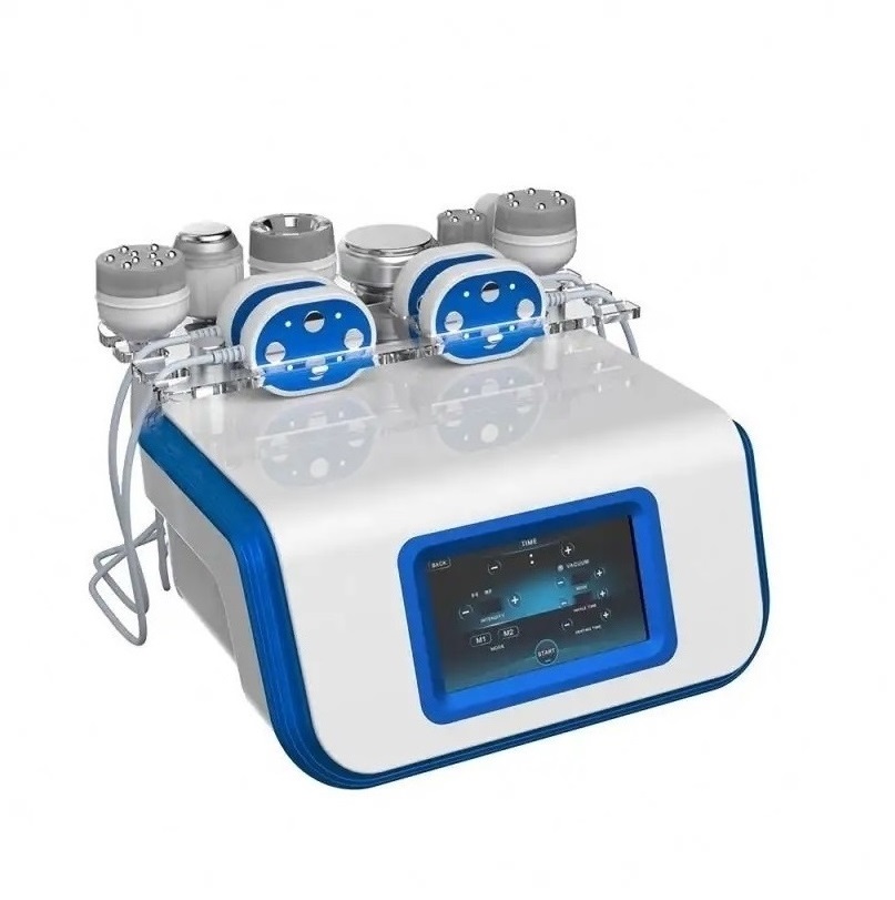 80K Cavitation Machine for Body Slimming & Skin Tightening, Ultrasonic Cavitation with RF, Lipo Laser & Vacuum for Fat Reduction & Cellulite Removal