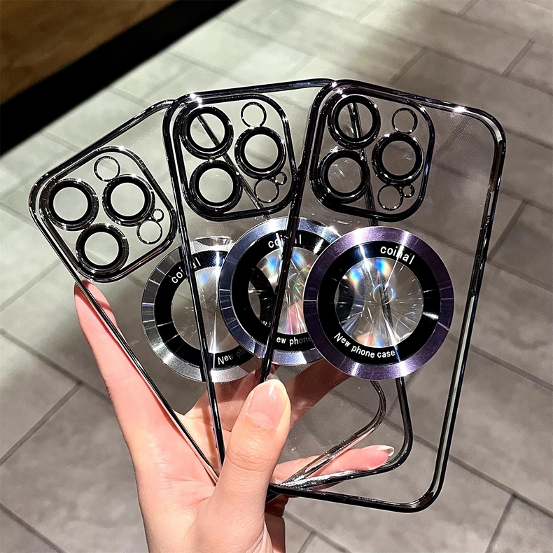 Hole Magsafing Phone Case for iPhone 14 11 12 13 Pro Xs Max Xr X 7 8 14 Plus Magnetic Plating Clear Shockproof Cover
Hole Magsafing Phone Case for iPhone 14 11 12 13 Pro Xs Max Xr X 7 8 14 Plus Magnetic Plating Clear Shockproof Cover