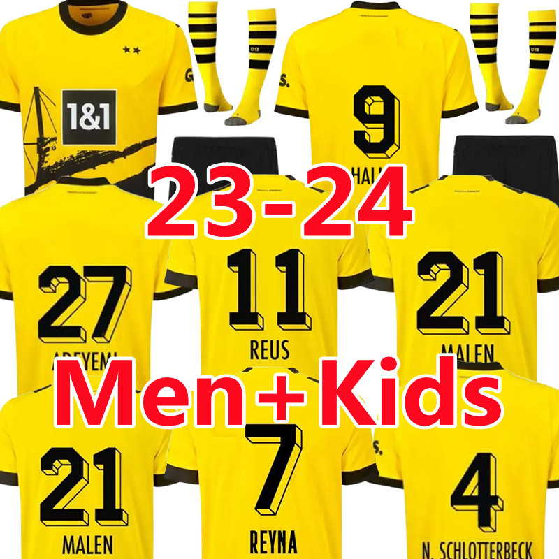 New 23 24 soccer jerseys DORTMUND HALLER REUS REYNA Malen HUMMELS BRANDT Adeyemi MOUKOKO Schlotterbeck Emre Can 2023 2024 football shirt men kids kits maillot de foot, 23-24 home kids
New 23 24 soccer jerseys DORTMUND HALLER REUS REYNA Malen HUMMELS BRANDT Adeyemi MOUKOKO Schlotterbeck Emre Can 2023 2024 football shirt men kids kits maillot de foot, 23-24 home kids