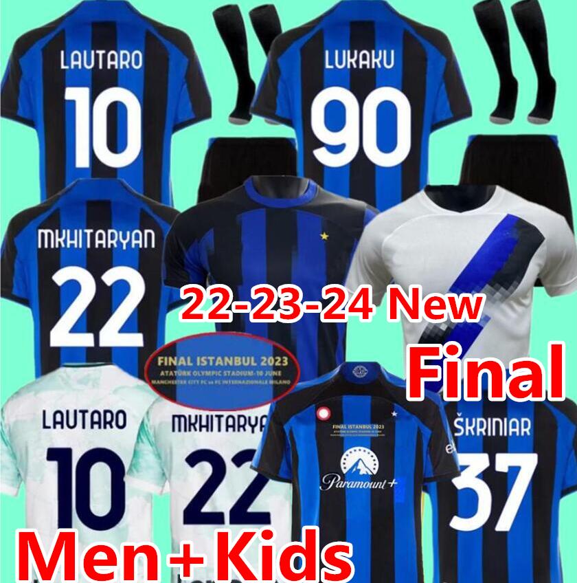 2023 2024 LUKAKU Inter soccer jerseys CORREA DZEKO BARELLA LAUTARO SKRINIAR DE VRIJ 22 23 24 football shirt uniforms MilanS BROZOVIC men kids kit sets Final, 23 24 away aldult no kids
2023 2024 LUKAKU Inter soccer jerseys CORREA DZEKO BARELLA LAUTARO SKRINIAR DE VRIJ 22 23 24 football shirt uniforms MilanS BROZOVIC men kids kit sets Final, 23 24 away aldult no kids