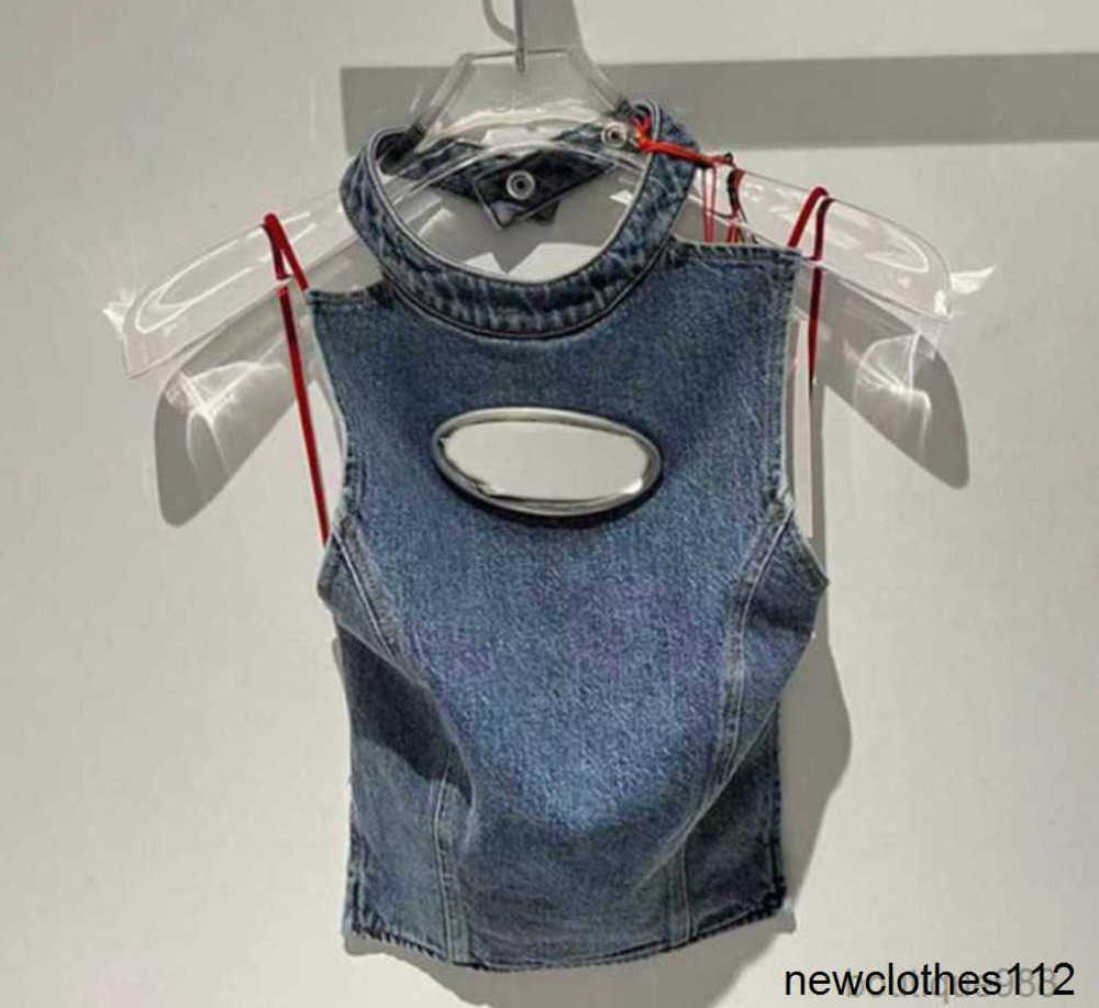 Diesel Designer vest womens Denim Sleeveless vests Summer Sexy Streetwear Women Clothing Hollow Metal Sheet Top, Blue5
Diesel Designer vest womens Denim Sleeveless vests Summer Sexy Streetwear Women Clothing Hollow Metal Sheet Top, Blue5