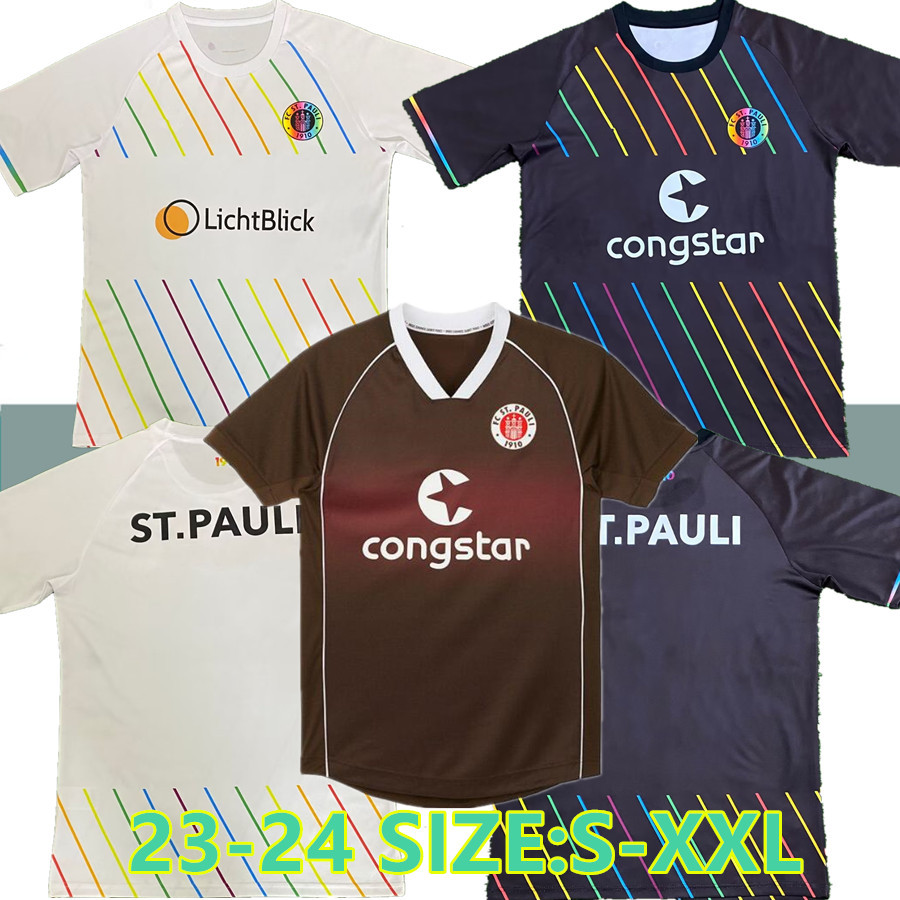 23 24 ST Pauli SOCCER JERSEYS BECKER 20 IRVINE 7 KYEREH 17 HARTEL 30 SMITH 8 PAQARADA 23 MEDIC 18 2023 2024 home away JERSEY FOOTBALL shirt Men S-XXL top, 23-24 home
23 24 ST Pauli SOCCER JERSEYS BECKER 20 IRVINE 7 KYEREH 17 HARTEL 30 SMITH 8 PAQARADA 23 MEDIC 18 2023 2024 home away JERSEY FOOTBALL shirt Men S-XXL top, 23-24 home