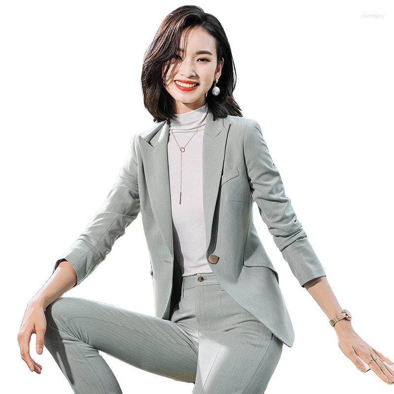 Women's Two Piece Pants Lansboter Light Green Women Suits 2 Pieces Simple And Fashionable For Commuting Shopping Work Clothes Jacket With, Beige
Women's Two Piece Pants Lansboter Light Green Women Suits 2 Pieces Simple And Fashionable For Commuting Shopping Work Clothes Jacket With, Beige