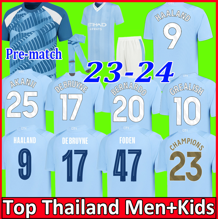 23 24 HAALAND SOCCER JERSEYS GREALISH STERLING LEWIS Pre match MANS CITIES MAHREZ fans player version DE BRUYNE FODEN 2023 2024 football tops shirt kids kit sets, Kids 23-24 home+socks
23 24 HAALAND SOCCER JERSEYS GREALISH STERLING LEWIS Pre match MANS CITIES MAHREZ fans player version DE BRUYNE FODEN 2023 2024 football tops shirt kids kit sets, Kids 23-24 home+socks