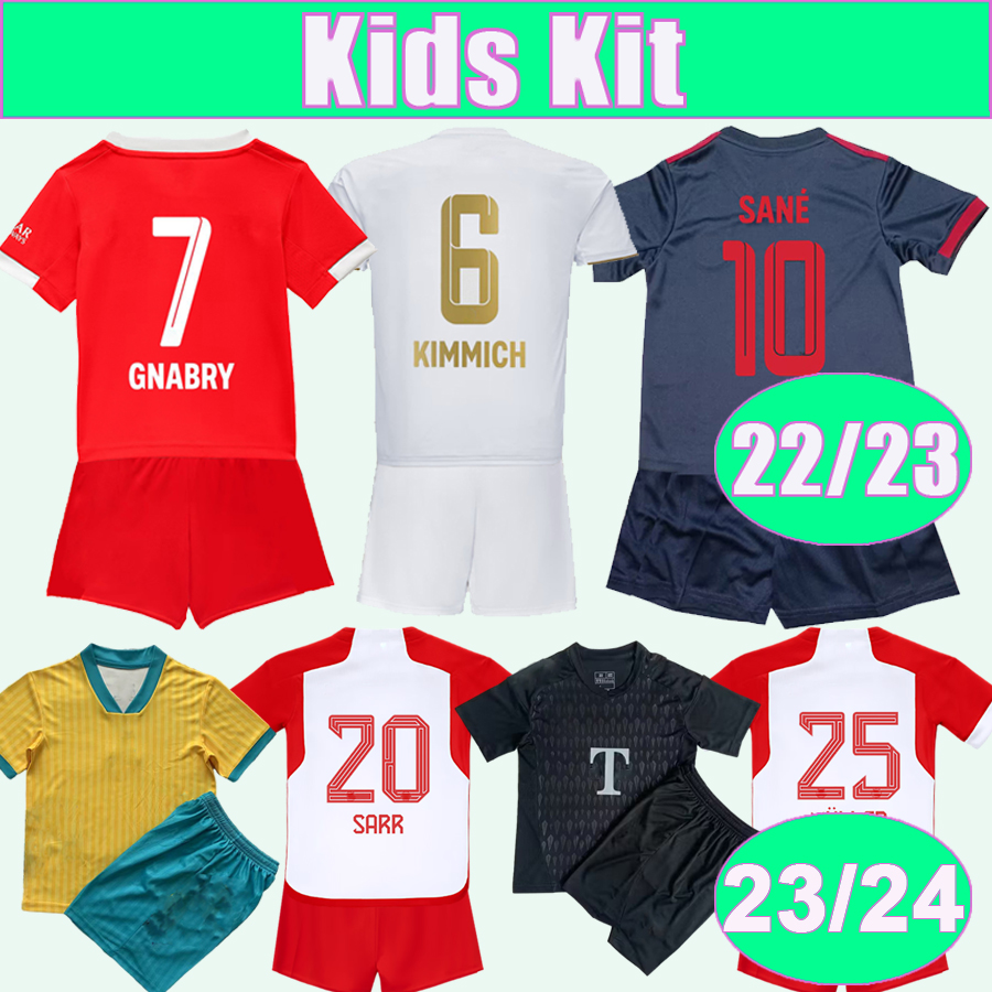 23 24 LEWANDOWSKI KIMMICH Kids Kit Soccer Jerseys ICONS Retro 22 23 GORETZKA COMAN DAVIES SARR MULLER Home Away 3rd Goalkeeper Child Suit Football Shirts, Tz13856 23 24 gk no socks
23 24 LEWANDOWSKI KIMMICH Kids Kit Soccer Jerseys ICONS Retro 22 23 GORETZKA COMAN DAVIES SARR MULLER Home Away 3rd Goalkeeper Child Suit Football Shirts, Tz13856 23 24 gk no socks
