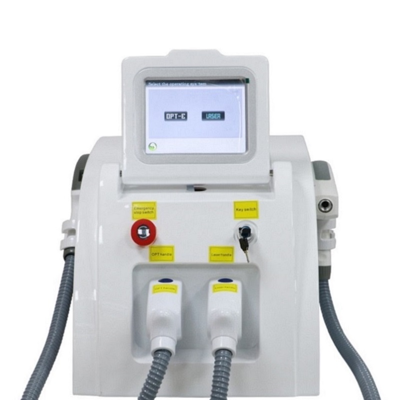 IPL Hair Removal Machine with OPT Technology - 2-in-1 Device for Permanent Hair Reduction & Skin Rejuvenation, Safe for Face & Body, Professional Home