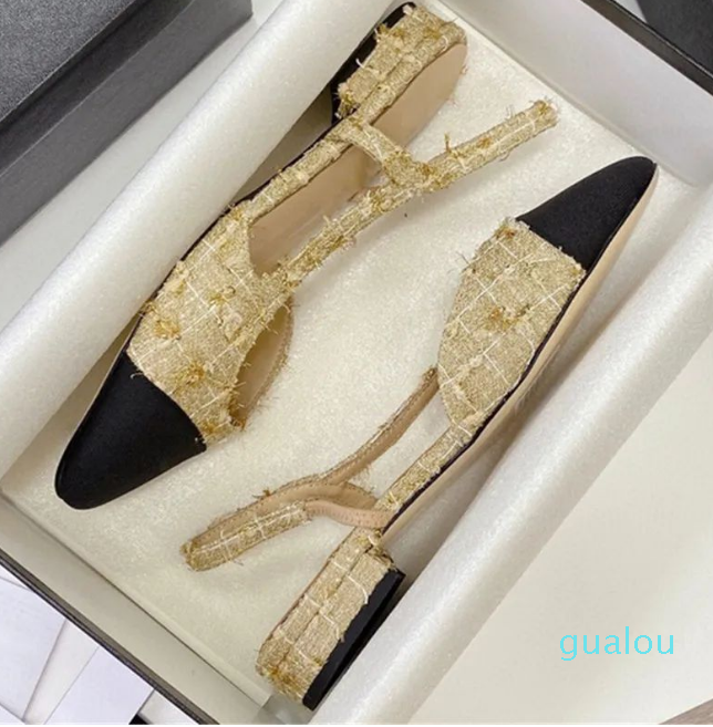 women's dress shoes high heels fashion women's classical design luxury tweed women's formal shoes