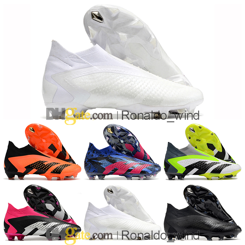Gift Bag Mens High Ankle Football Boots Predators Accuracy FG Firm Ground Cleats POGBA Leather Laceless Soccer Shoes Top Outdoor Trainers Botas De Futbol, Color 2
Gift Bag Mens High Ankle Football Boots Predators Accuracy FG Firm Ground Cleats POGBA Leather Laceless Soccer Shoes Top Outdoor Trainers Botas De Futbol, Color 2