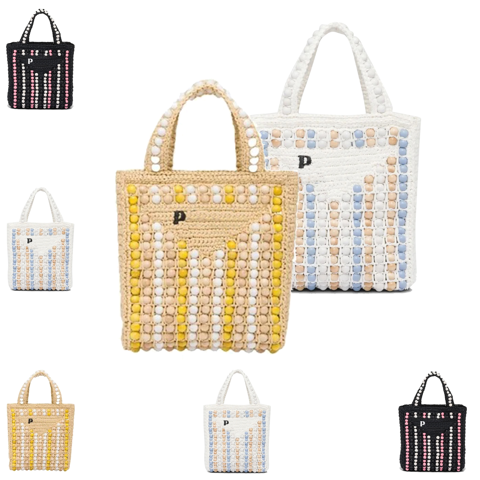 mens fashion bead basket Straw Raffias Designer tote Bag Womens triangle handbags Shoulder Summer shop Beach bag luxury weave prad stripe Mini Crossbody clutch bags, Black
mens fashion bead basket Straw Raffias Designer tote Bag Womens triangle handbags Shoulder Summer shop Beach bag luxury weave prad stripe Mini Crossbody clutch bags, Black