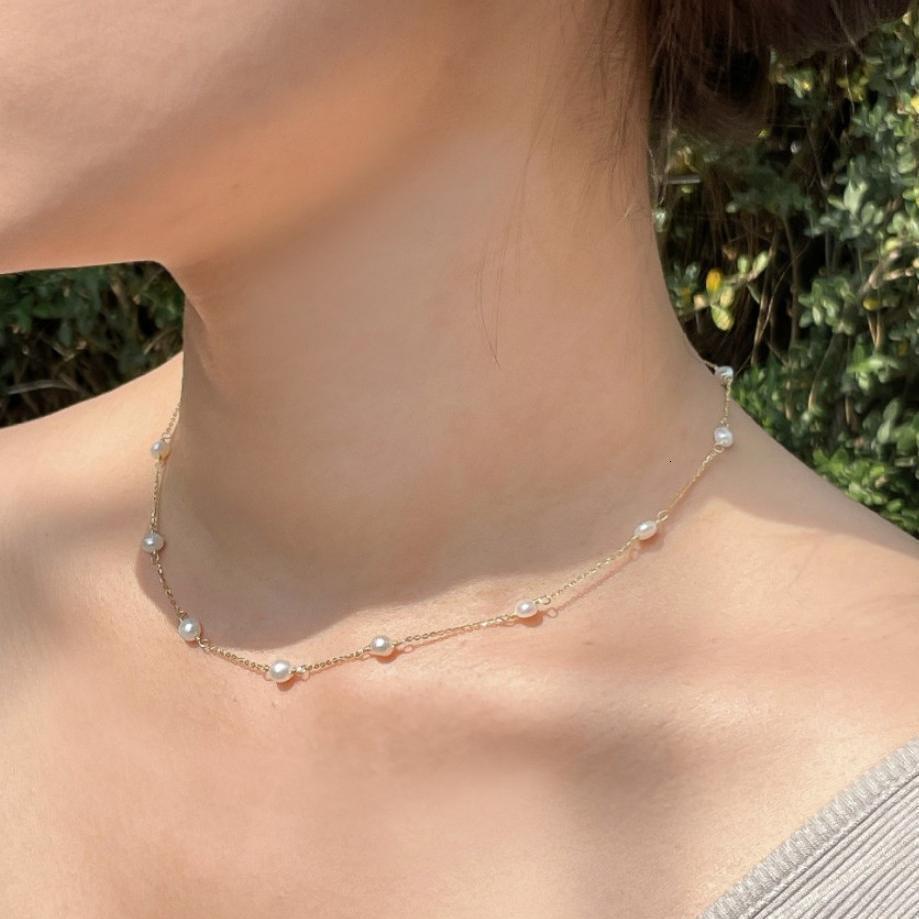 Strands Strings Natural Pearl Necklace Gold Choker Real 14K Gold Filled Handmade Pendants Collier Femme Kolye Collares Boho Jewelry for Women 230311
Strands Strings Natural Pearl Necklace Gold Choker Real 14K Gold Filled Handmade Pendants Collier Femme Kolye Collares Boho Jewelry for Women 230311
