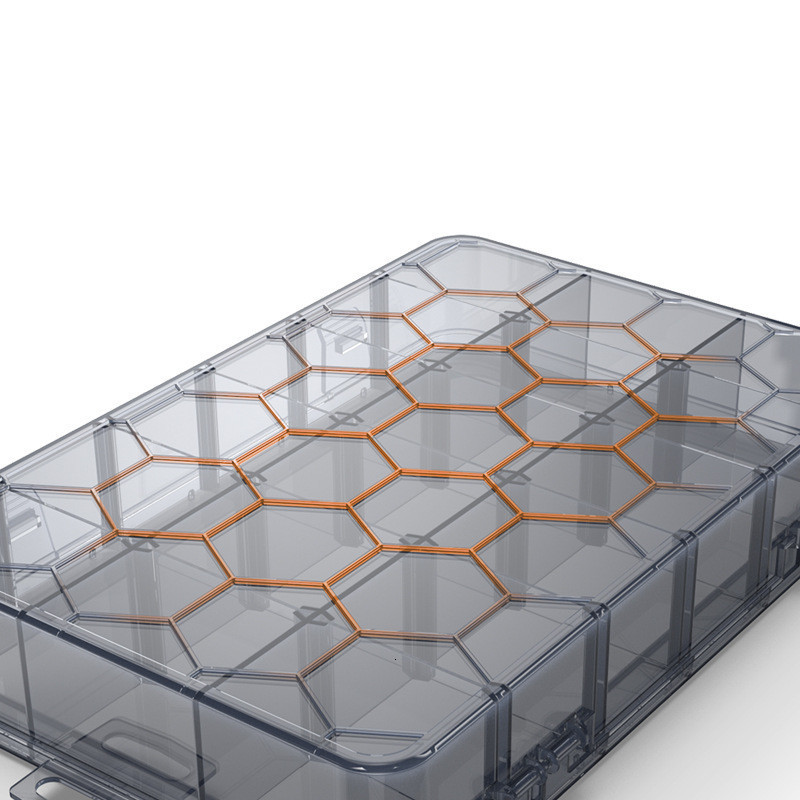 Storage Boxes Bins Organizer 924 Grids Adjustable Container Compartment Plastic Box Component Screw Holder Case Display 230613